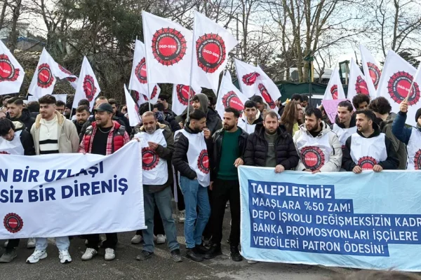 Depo işçileri itirazında ısrarlı