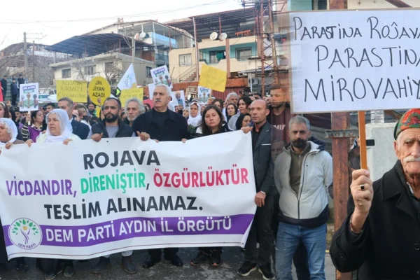 Söke'den Rojava'ya destek