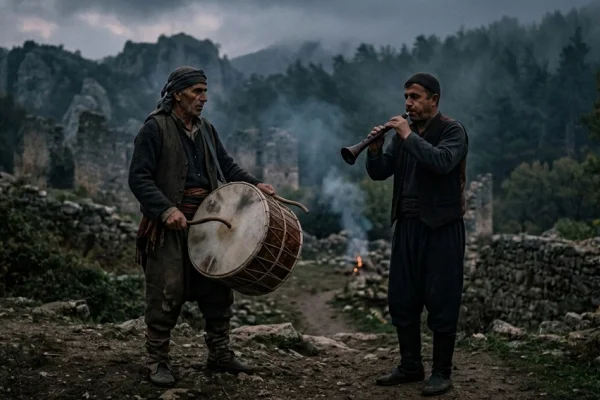 Şirin mezradaki düğünden kalan