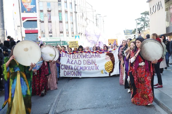 Kadınların ortak talebi: Eşitlik, özgürlük ve barış