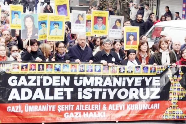 Gazi'de anma ve yürüyüş