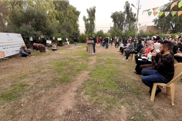 Katledilen 44 kadın için anma