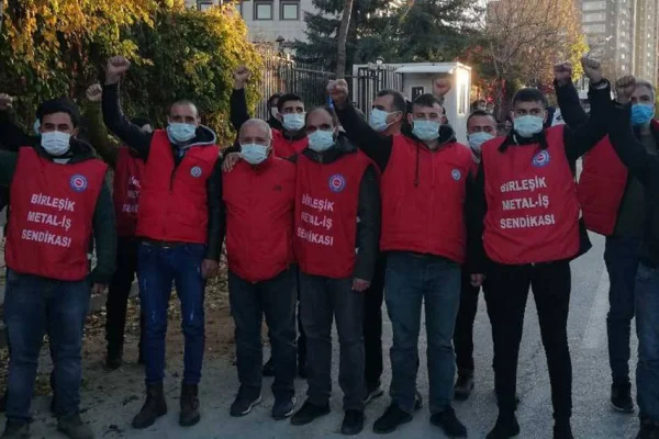 Metal işçileri Ankara’da