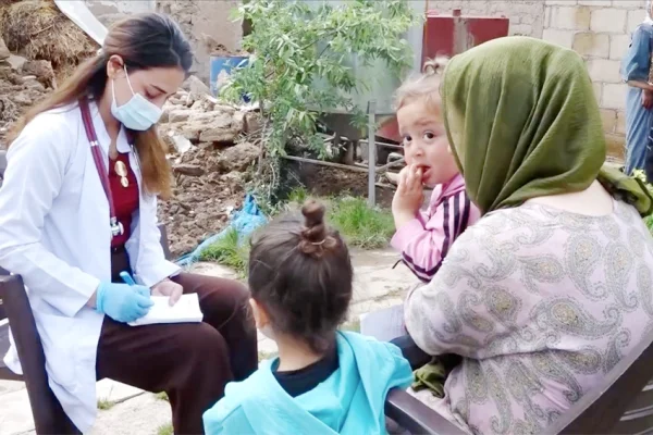Gezici klinikler halkın yaralarını sarıyor