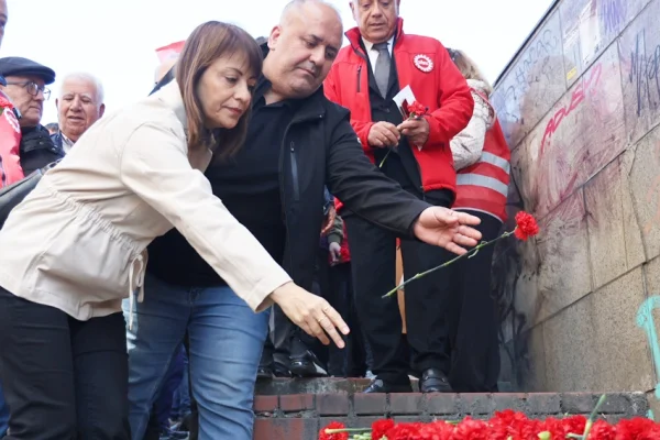 1 Mayıs şehitleri anıldı
