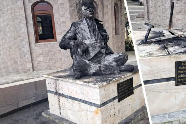 Düzgün Baba ardından Elif Ana Türbesi’ne saldırı