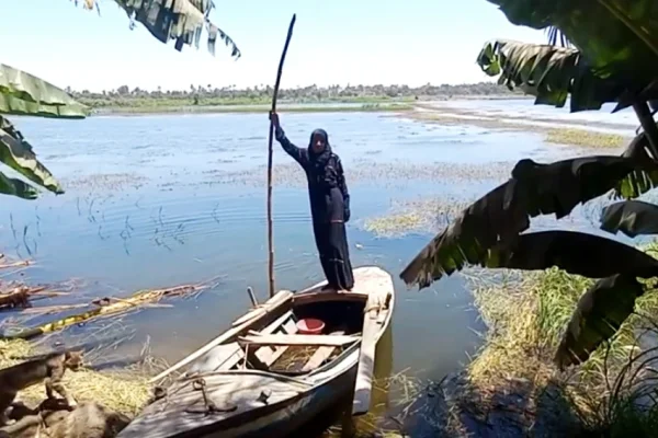 Nil’in yalnız balıkçısı Sabra