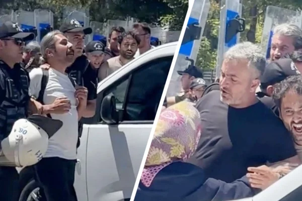 Öğretmenlere polis saldırısı
