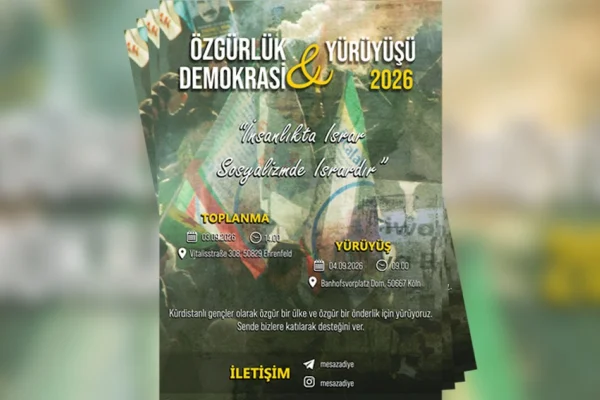 Demokrasi ve özgürlük için Köln’e