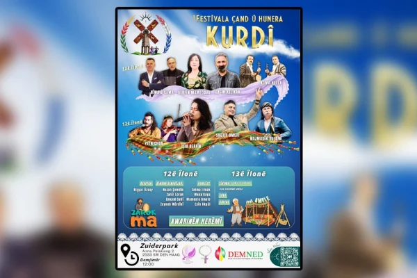 Hollanda’da ilk Kürt Kültür Festivali