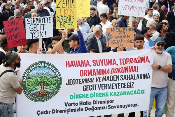 Dağlar delindi, suya zehir aktı