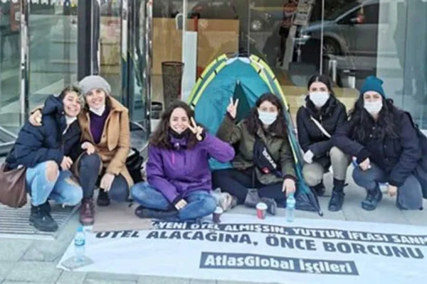 İşçilere saldırı ve gözaltı
