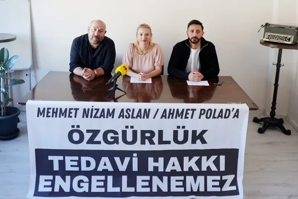 Gazeteci Ahmed Polad için çağrı: Derhal serbest bırakılsın