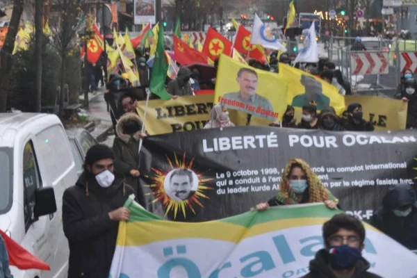Avrupa'da Öcalan'a özgürlük eylemleri