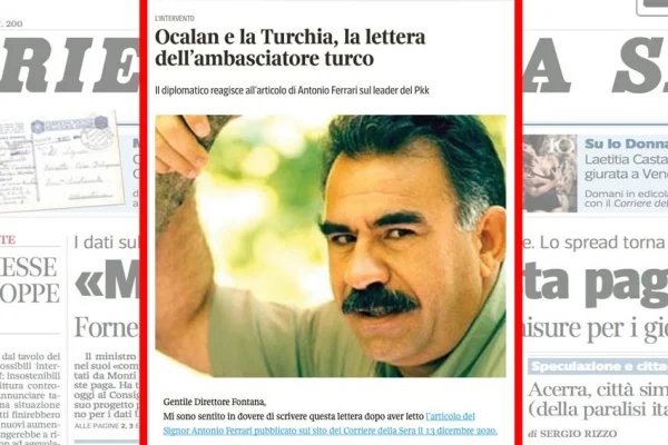 İtalyan gazeteden Öcalan'lı yanıt