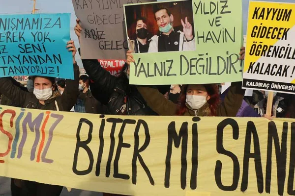 Boğaziçi’nde her gün eylem