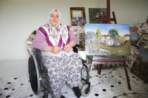 ‘Şalvarlı Ressam’ düşlerinin peşinde