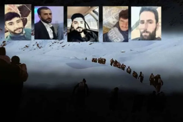 5 kolber çığ altında