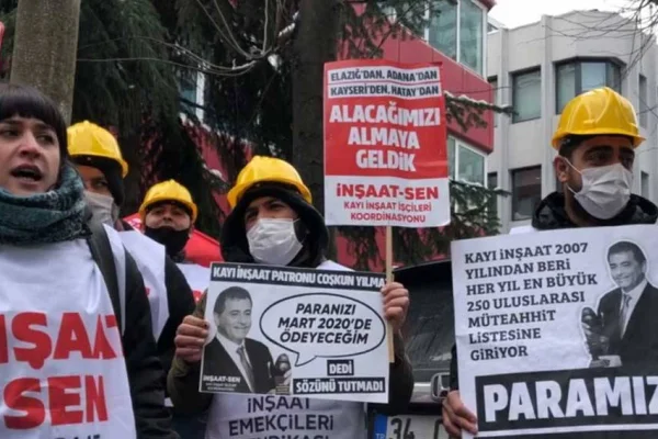 Kayı işçileri iki yıldır maaşlarını istiyor