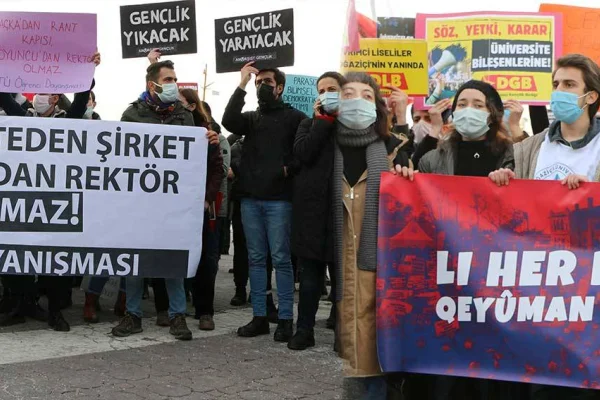Boğaziçi eylemleri durmuyor