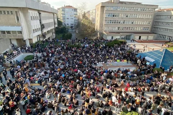 Öğrencinin barınma eylemi