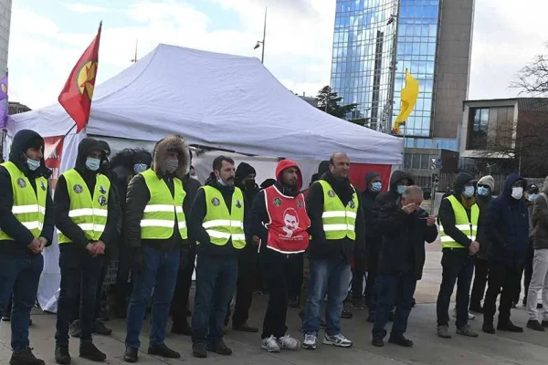 BM önünden seslendiler