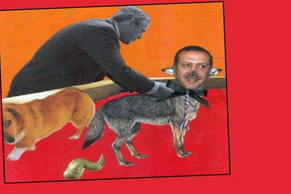 Erdoğan'ın köpekliği kolajı AİHM'de suç görülmedi