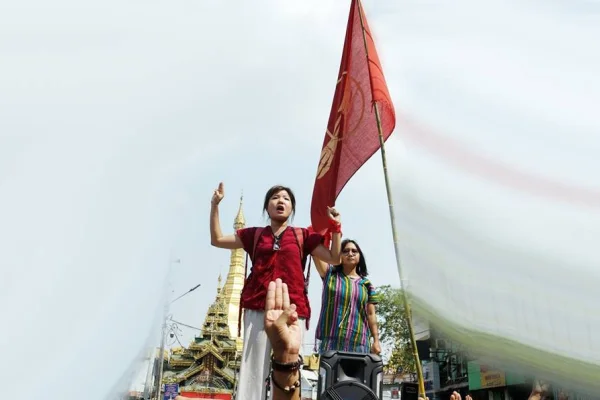 Myanmar'da genel grev çağrısı