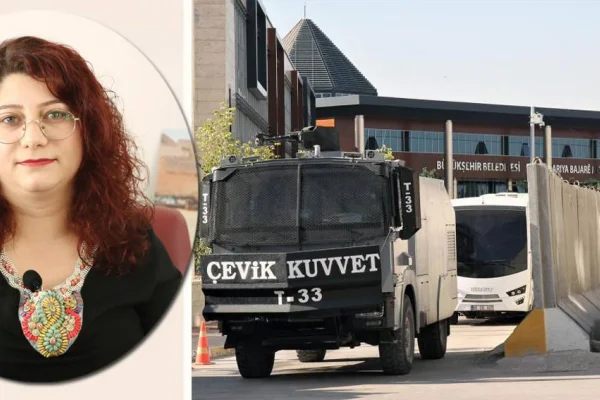 Kayyum belediyeleri erkek işgalinde 