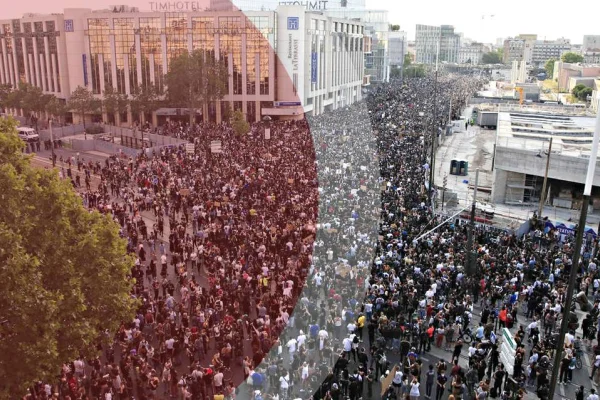 Paris’te 20 bin kişi ırkçılığı protesto etti