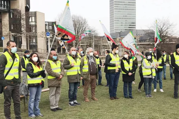 Düsseldorf'ta oturma eylemi