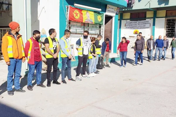 Yunanistan’daki eylem 55. günde  