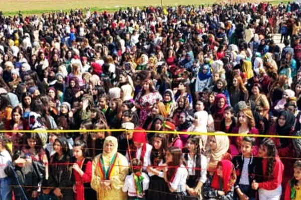 Qamişlo'da 8 Mart kutlandı