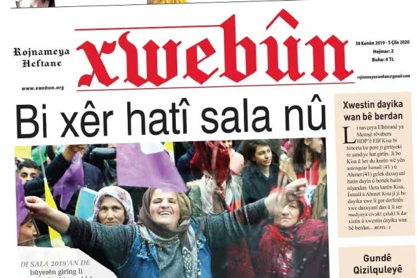 Xwebûn 'yabancı dil' diye tutsaklara verilmedi