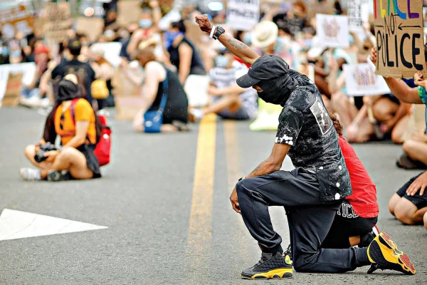 No justice no peace!