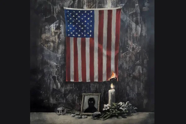 Banksy ırkçılığı çizdi