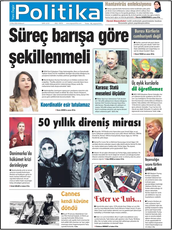 Son Gazete Manşeti