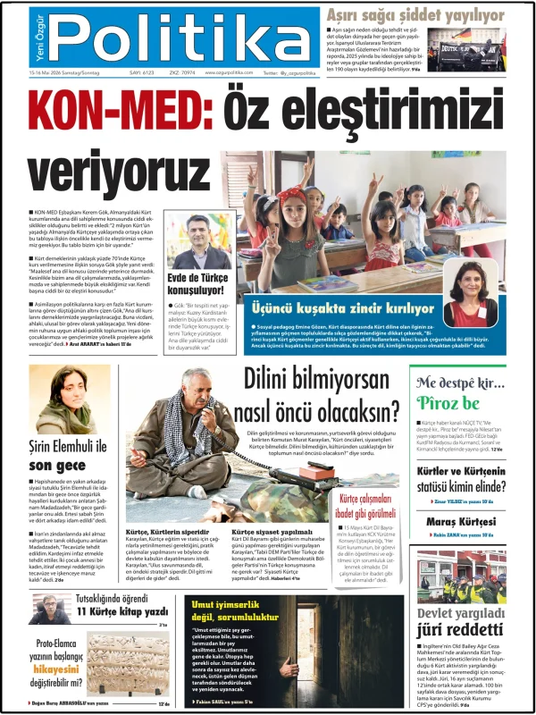 Son Gazete Manşeti