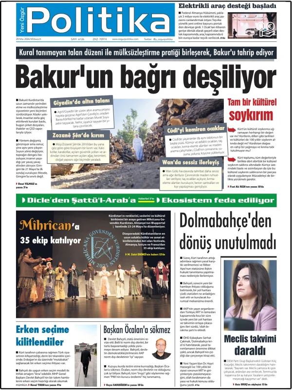Son Gazete Manşeti