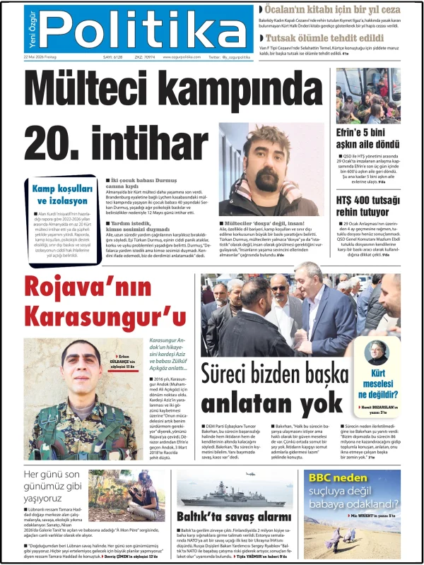 Son Gazete Manşeti