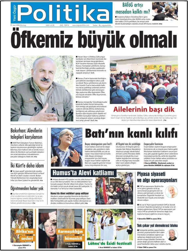 Son Gazete Manşeti