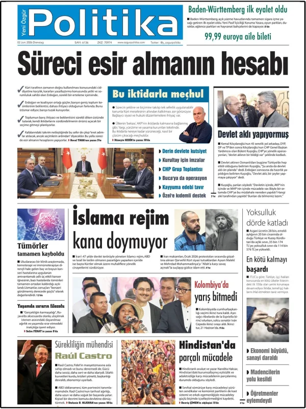 Son Gazete Manşeti