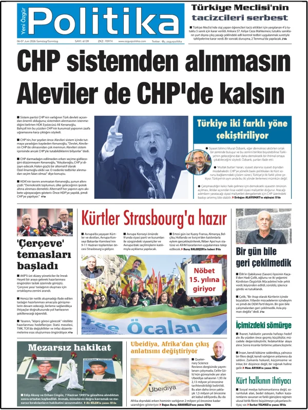 Son Gazete Manşeti