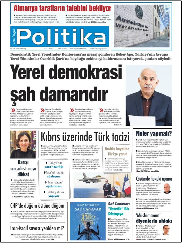 Son Gazete Manşeti