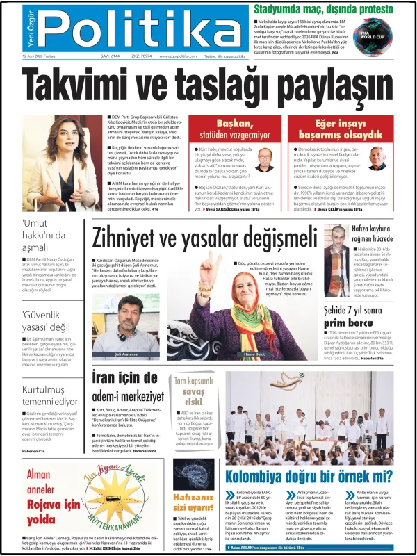 Son Gazete Manşeti
