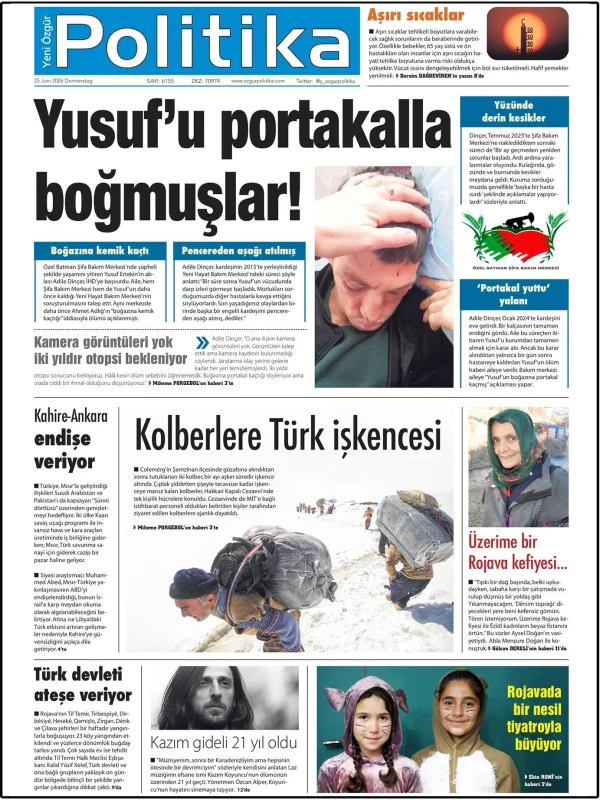 Son Gazete Manşeti