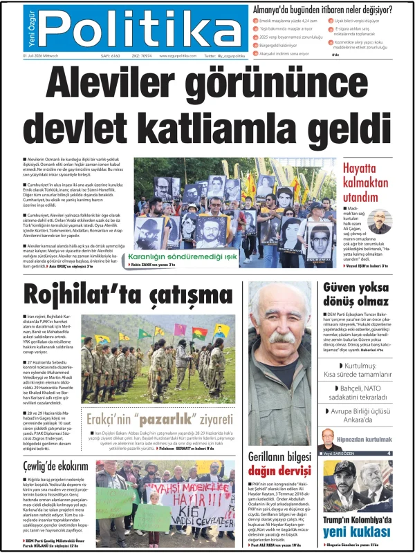 Son Gazete Manşeti