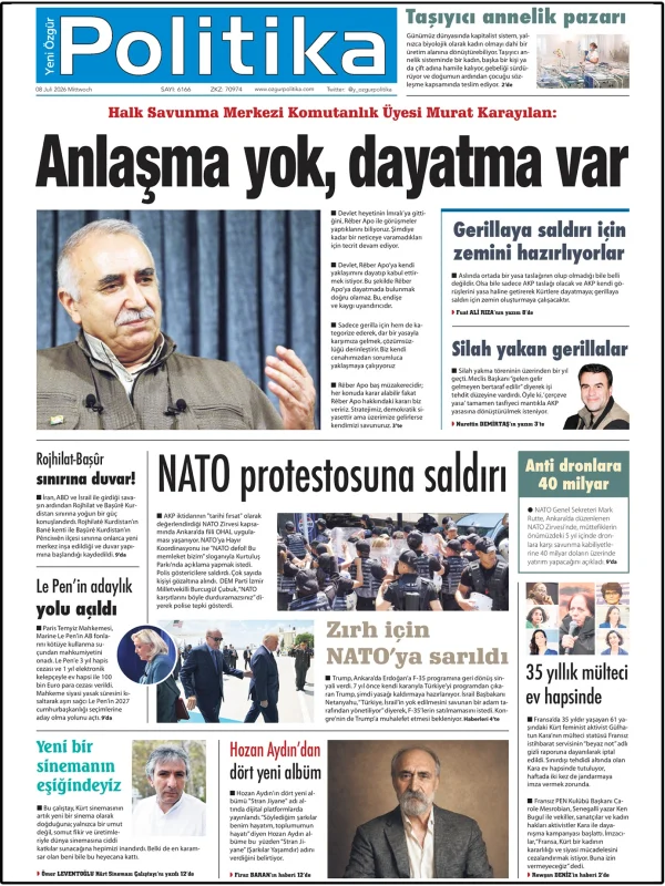 Son Gazete Manşeti