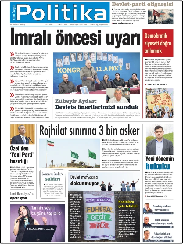 Son Gazete Manşeti