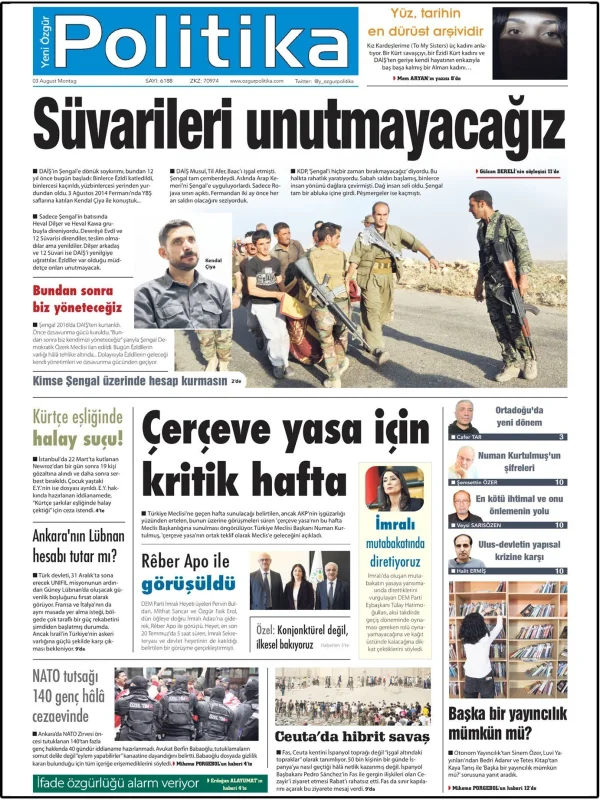 Son Gazete Manşeti